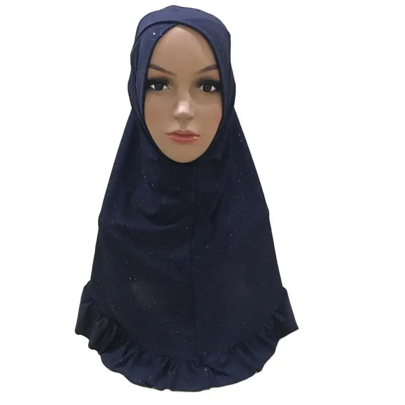 Один кусок Амира мусульманский женский хиджаб платок обертывание крест шарф