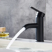 samodra basin faucet black deck mounted hotcold tap stainless steel basin faucet