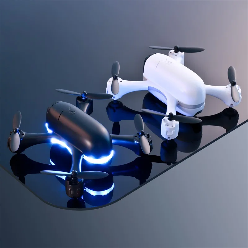 

2021 New S88 Drones With Camera HD 4K 1080P WIFI FPV Mini Drone With LED Light Black And White Rc Helicopter Toys For Boys