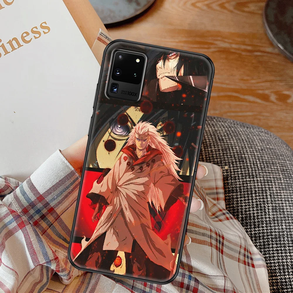 Чехол для телефона Madara Uchihas Samsung Galaxy Note 4 8 9 10 20 S8 S9 S10 S10E S20 Plus UITRA Ultra black luxury prime |