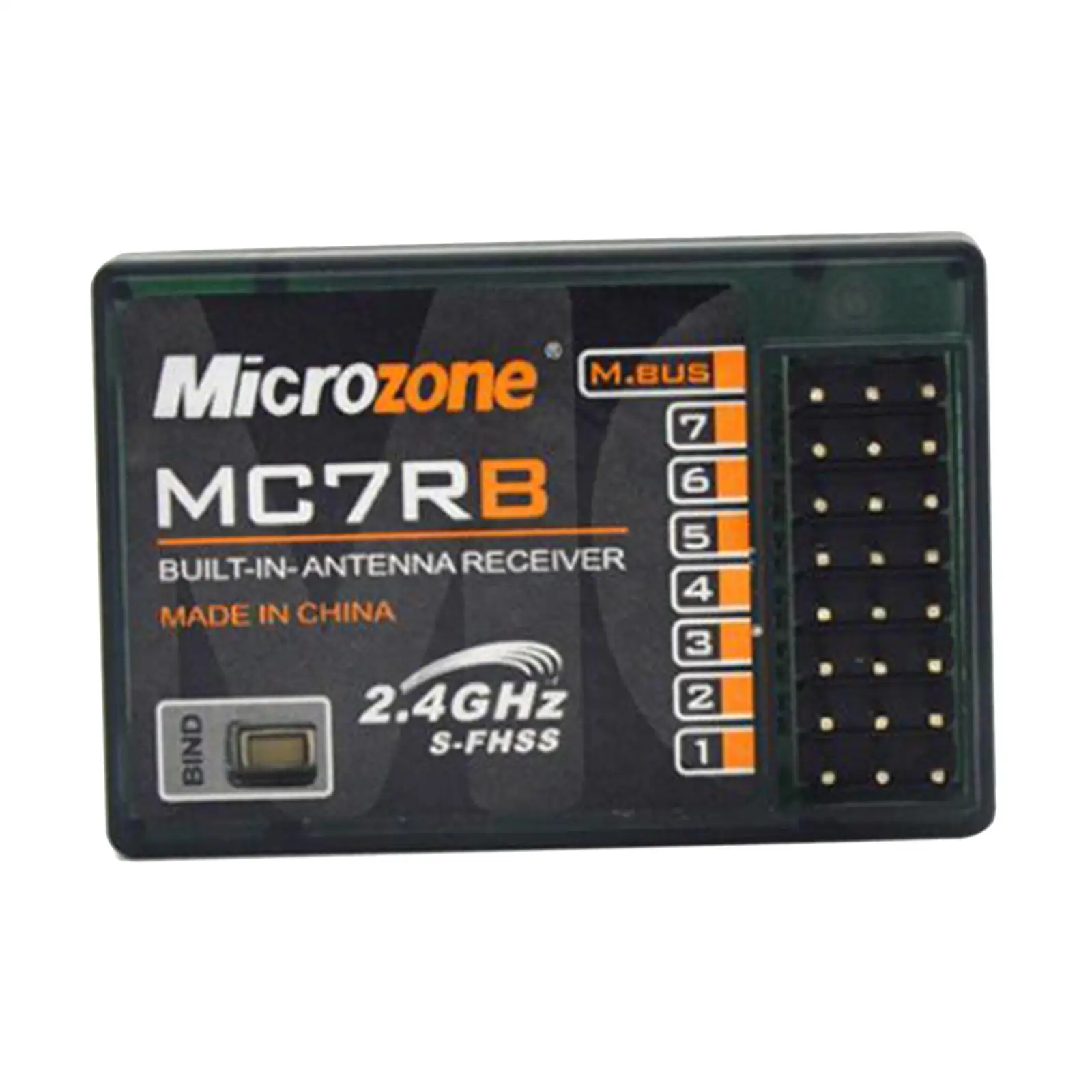 7-канальный приемник MC7RB 2 4G S-FHSS System M-Bus Φ для передатчика системы Microzone