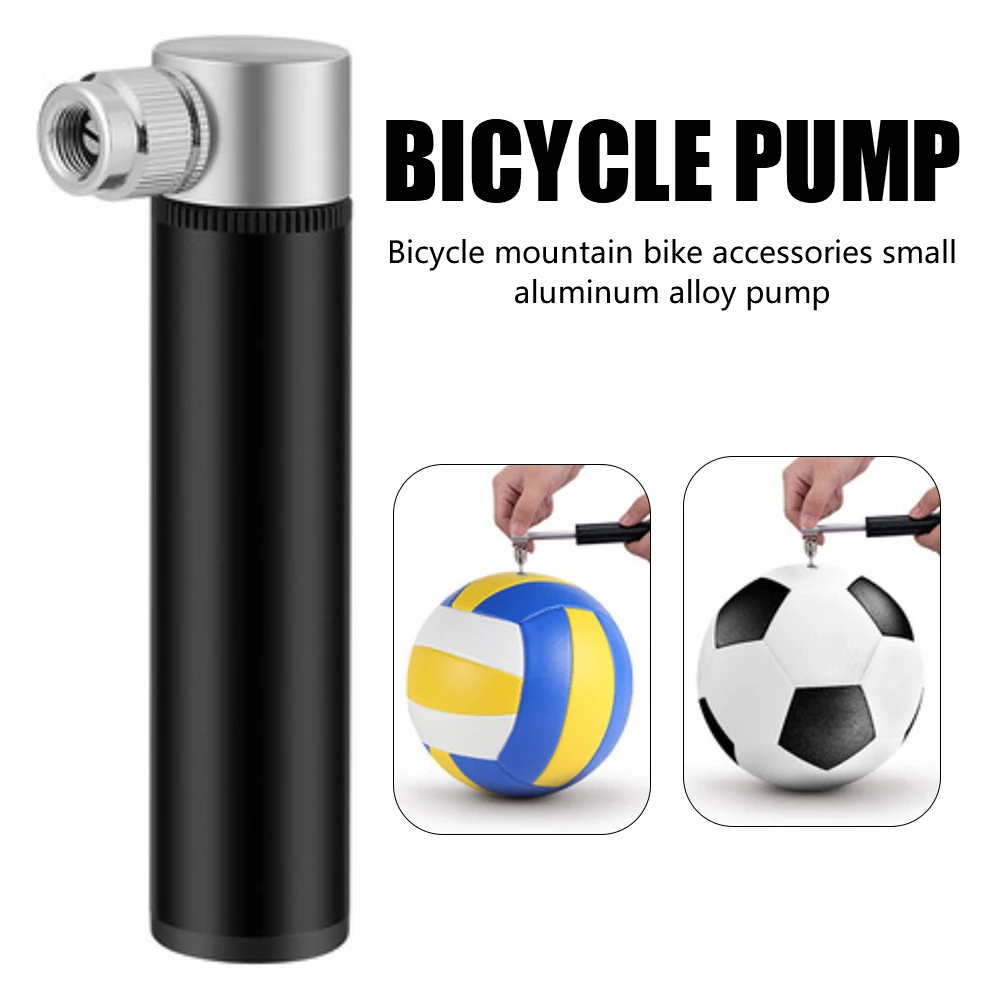 

Bicycle Pump Portable Handheld Mini Version 120psi High Pressure Pump Accessories Aluminum Alloy Mountain Bike Tire Inflator