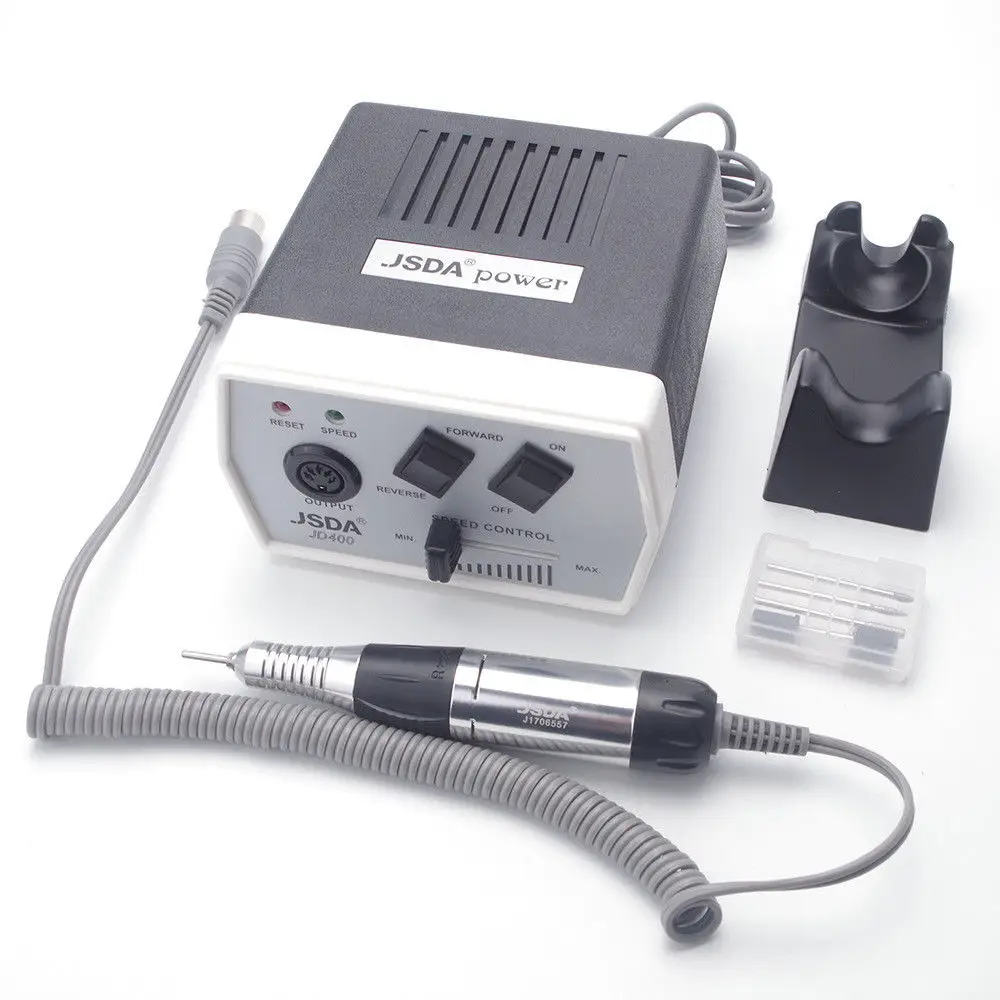 220V EU Plug 30000 RPM Nail Drill Manicure Set Electric Nail Drill Machine Drills Accessory Speed Control Pedicure Manicure Nail Art Tools - Цвет: 220V EU Plug