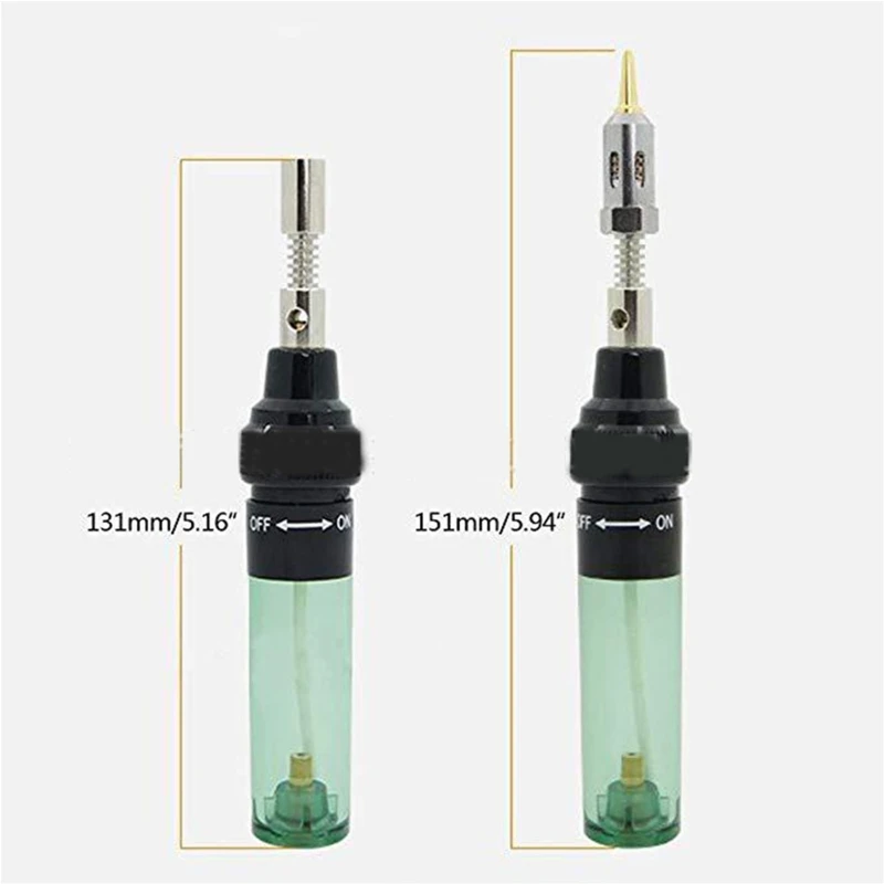 

11 Pcs Gas Welder Electric Welding Tool Cordless Gas Soldering Iron Set Tools