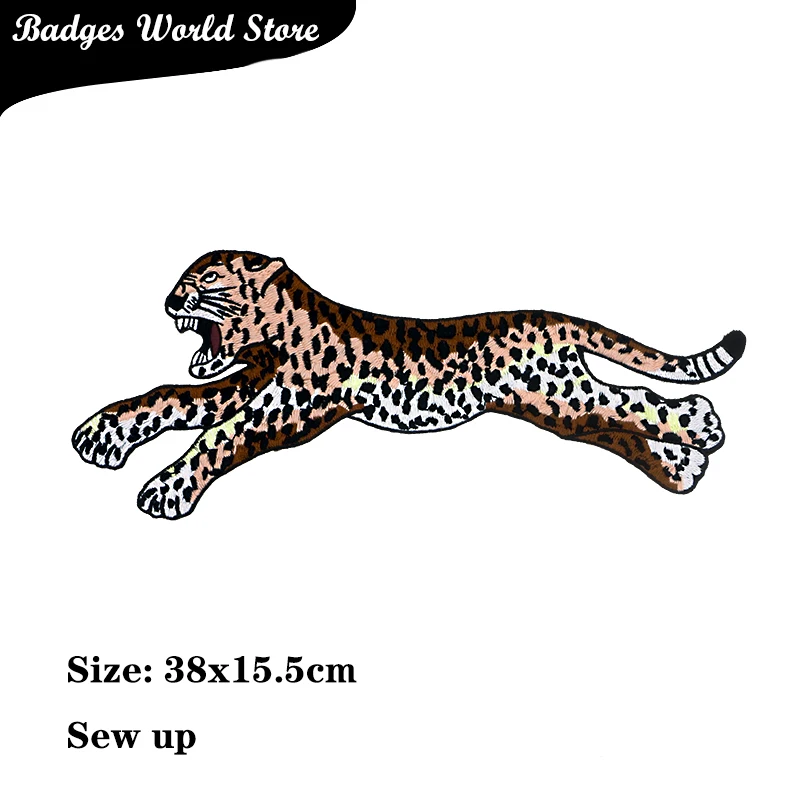 Нашивки с аппликацией для вышивки животных птиц леопардов рыб | Дом и сад
