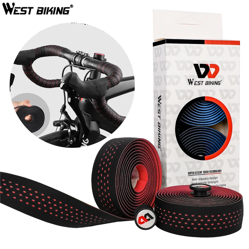 Противоскользящая Лента для руля велосипеда или дорожного 1 пара|Обмотка руля| |