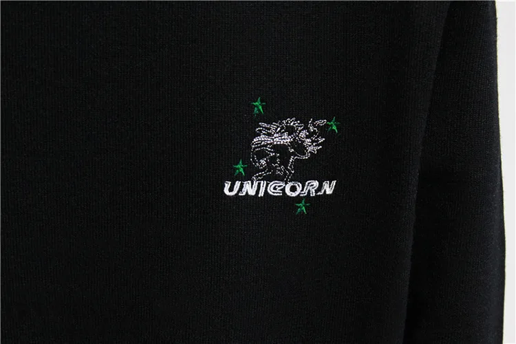 

Luxury New 2020 Man Embroidered Stars Unicon Knit Casual Sweaters pullovers Asian Plug Size High quality Drake #J68