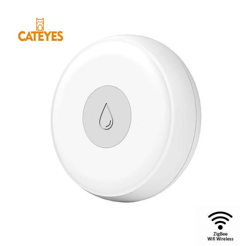 Умный дом Cateyes Zigbee 3 0 Wi Fi беспроводной датчик затопления приложение Tuya