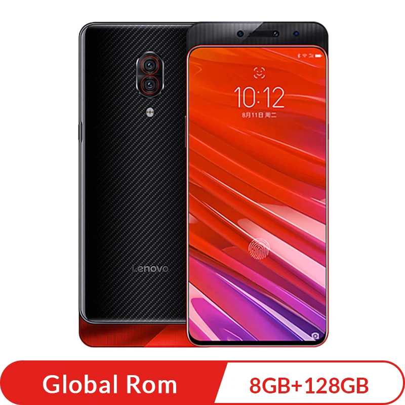 8GB 128GB Black Lenovo Z5 Pro GT 855 Версия 8 Гб 128 ГБ 256 Гб Смартфон Snapdragon 855 Восьмиядерный 6,3" 24 МП Двойная фронтальная камера Встроенный NFC - Цвет: 8GB 128GB Black