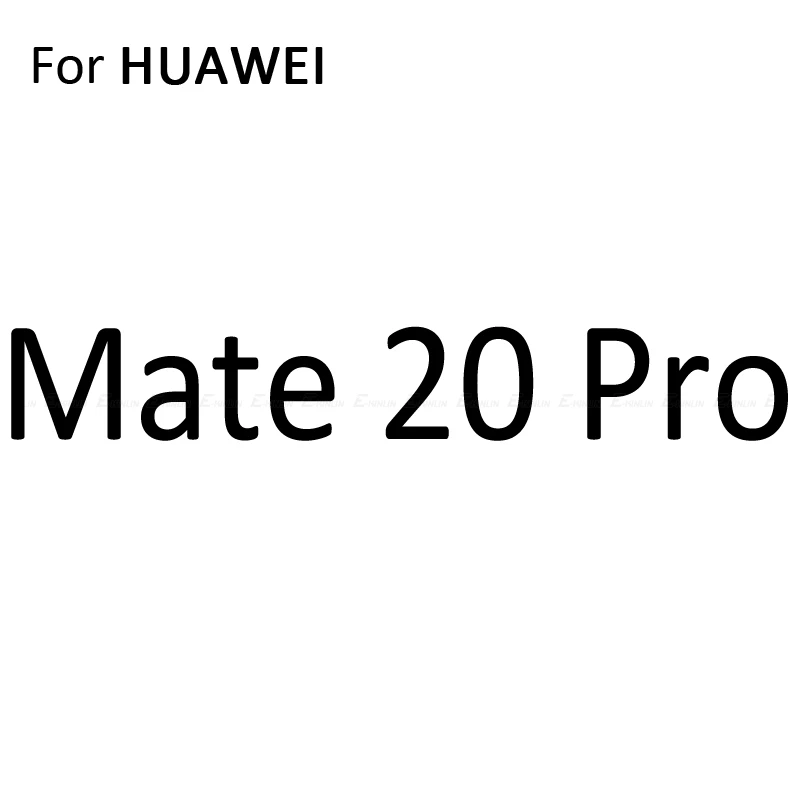 For Mate 20 Pro 5D изогнутое закаленное стекло для HuaWei mate 30 RS View 20X5G Honor P20 P30 Pro Lite Полное покрытие Защитная пленка для экрана - Цвет: For Mate 20 Pro