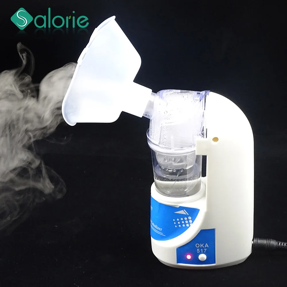 

Handheld Portable Medical Compressor Nebulizer Ultrasonic Inhaler Nebulizer Atomizer for Asthma Pharyngitis Bronchitis Treatment