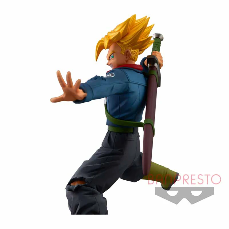 

RORONOA Original Banpresto D B Super CHOSENSHIRETSUDEN Trunks SSJ Action Figure Collection Model Toys Figurals Brinquedos