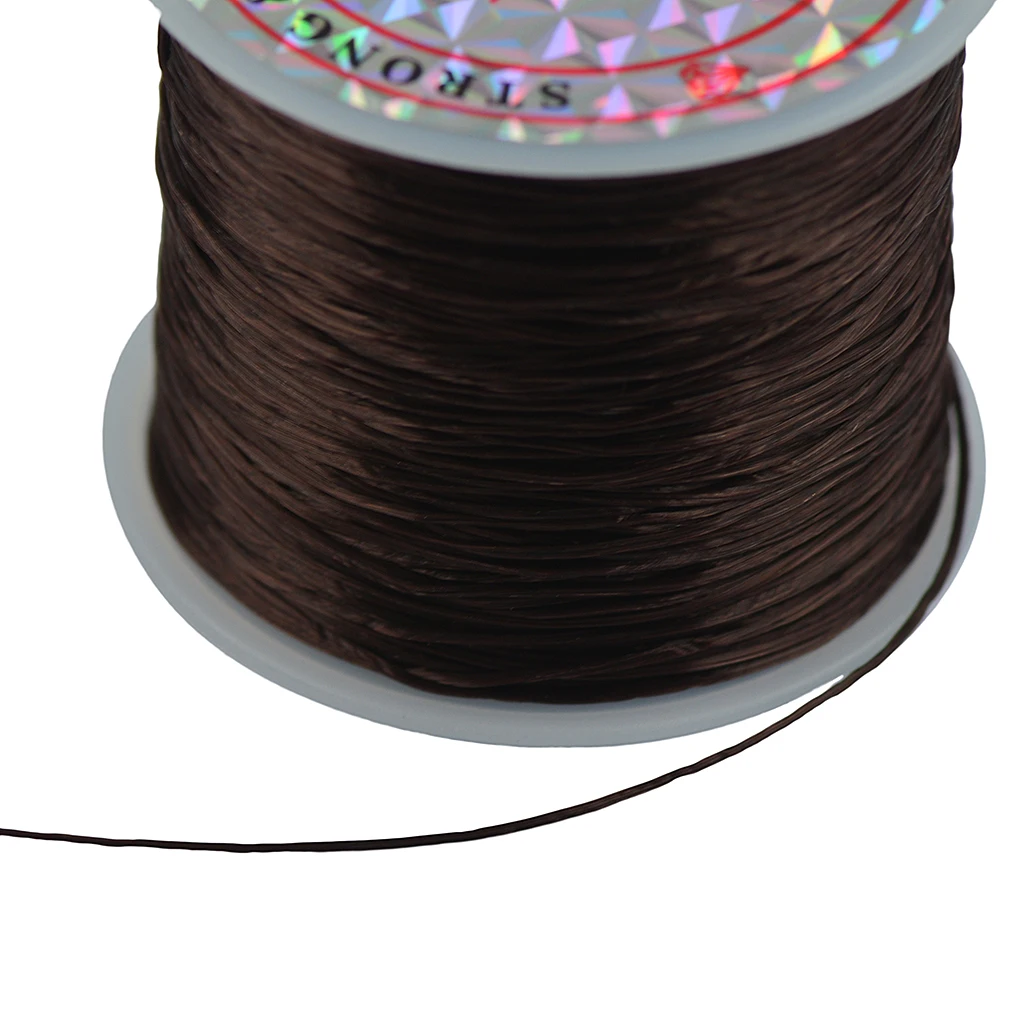 

50 yards Stretch Polyester Crystal String Cord Rope Jewelry Making Findings DIY