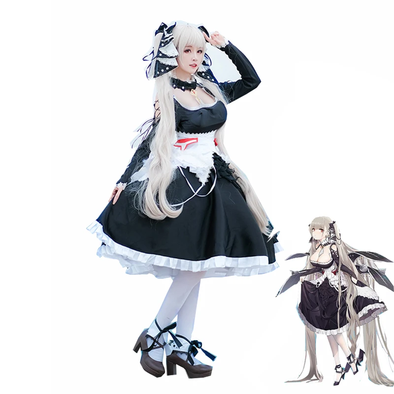Костюм для косплея Game Azur Lane HMS женское милое платье сексуальная форма карнавала