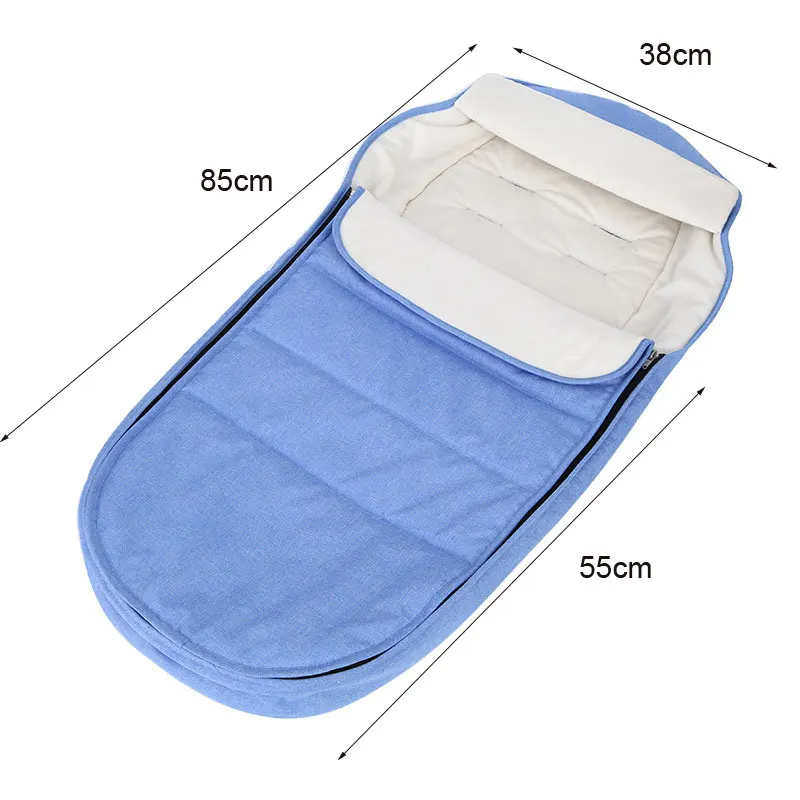 

Newborn Baby Stroller Sleeping Bag Infant Zipper Knit Swaddle Wrap Swaddling Stroller Wrap Toddler Blanket Sleeping Bags