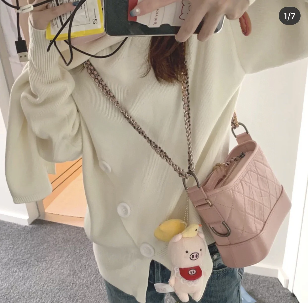 

2021 spring and summer new light luxury black leather chain bag classic hobo bag fashion shoulder bag wild messenger bag tide