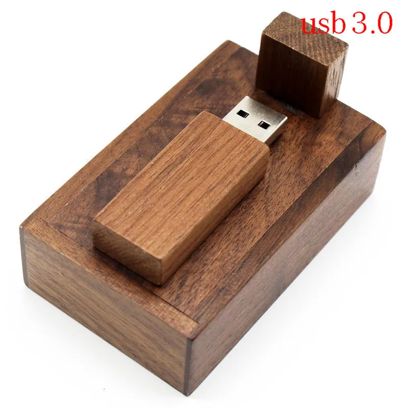 TEXT ME usb3.0 5 цветов кленовое дерево + коробка usb флеш накопитель 4 ГБ 8 16 32 Maple 3 0