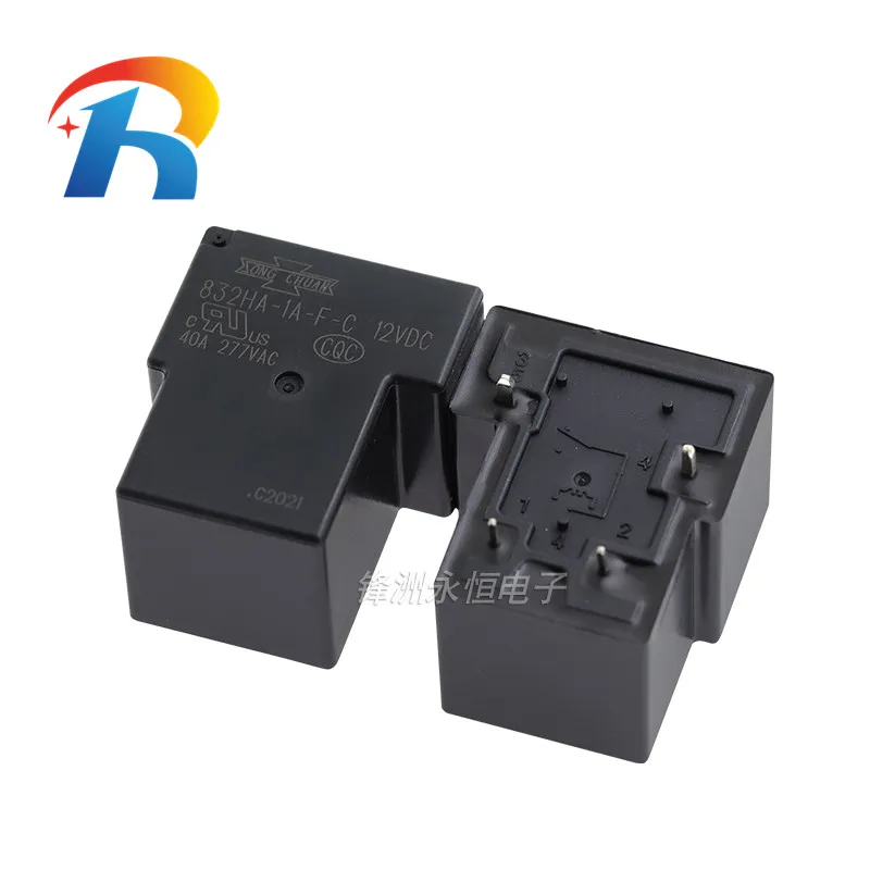 

Реле высокой мощности 832HA-1A-F-C-12VDC 40A 277VAC, 10 шт.