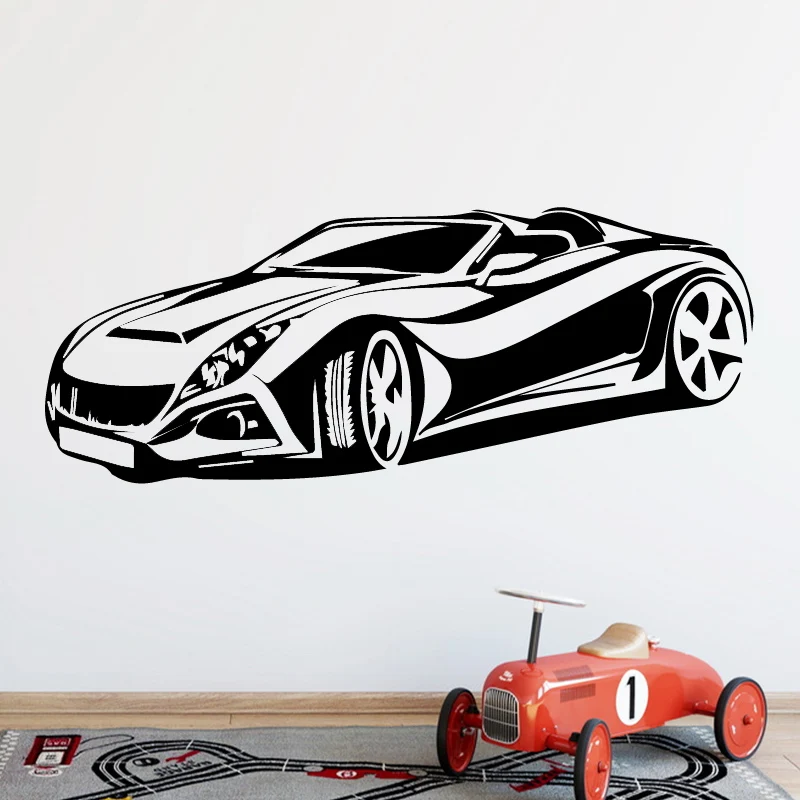 Автомобильные настенные стикеры сделай сам современная модная Настенная