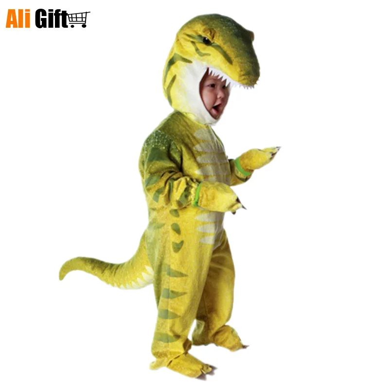 Новый тираннозавр Динозавр Детский Юрский Мир Хэллоуин Косплей Костюм шоу