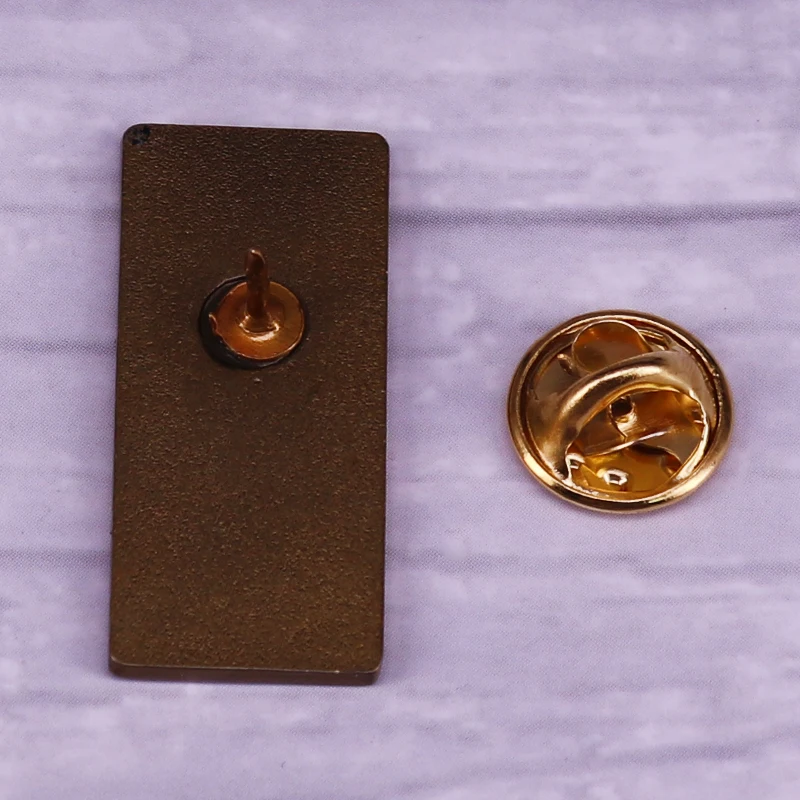 Эмалированная брошь с изображением Луны тарота и карт жуткая мотыга любимый шифр