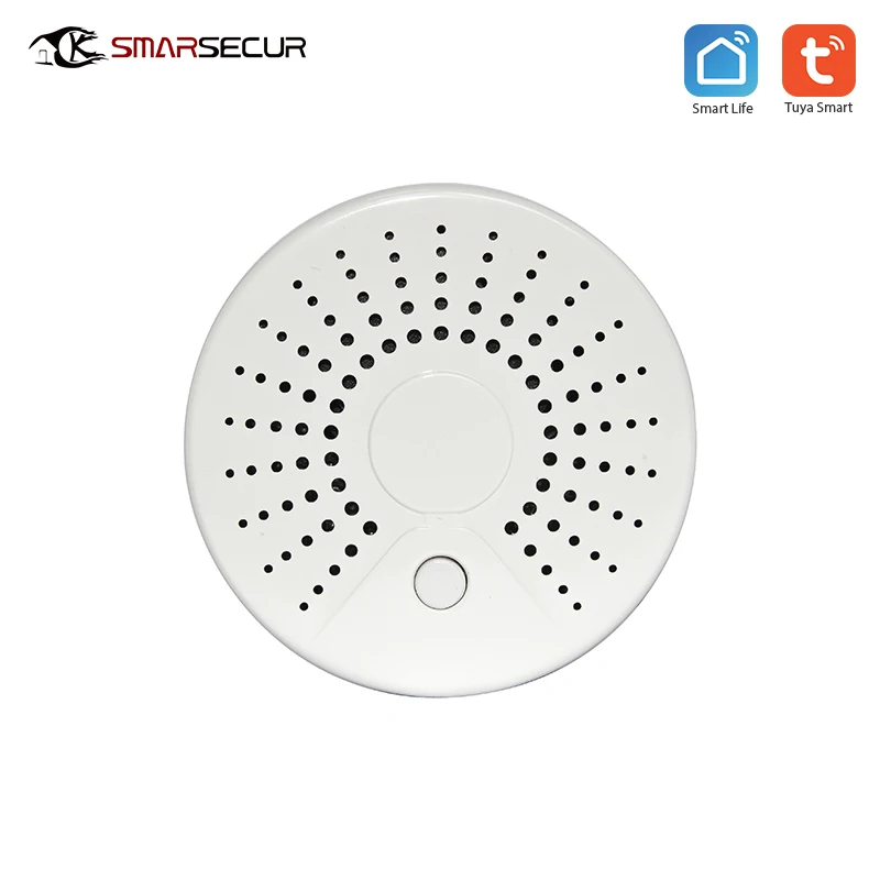 Беспроводной Wi-Fi Высокочувствительный детектор дыма пожарной сигнализации