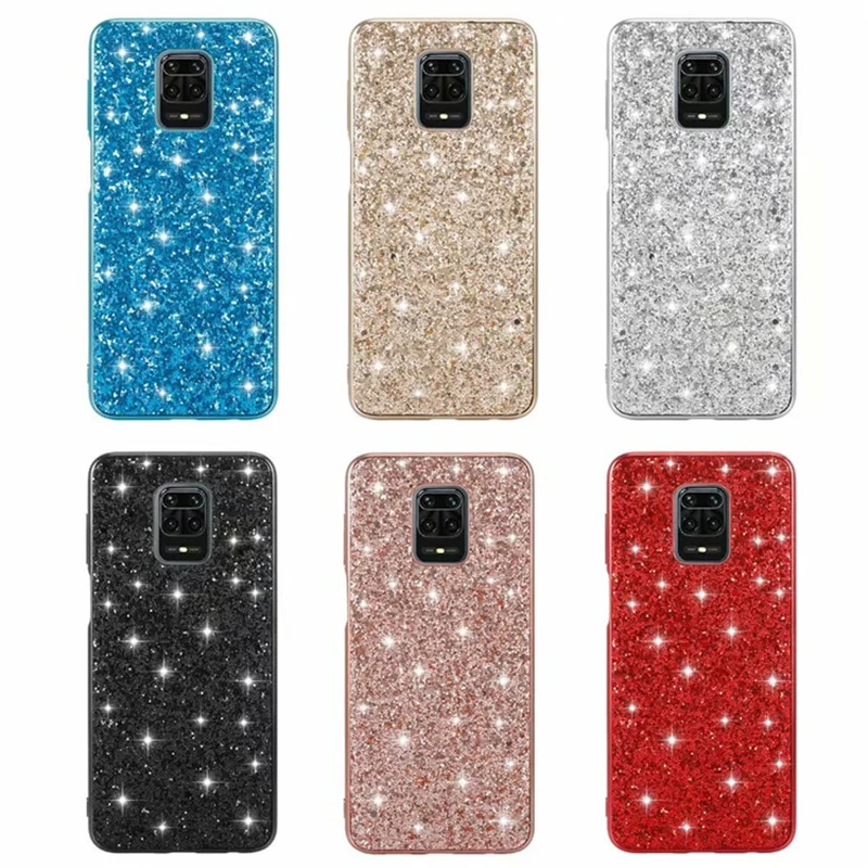 

Diamond Sequins Bling Case For XiaoMi Redmi Note 9 Pro Max 9S Note 7 6 5 Pro RedMi 7 8 8A 10X S3 Y3 K20 K30 Pro POCO X3 NFC F2