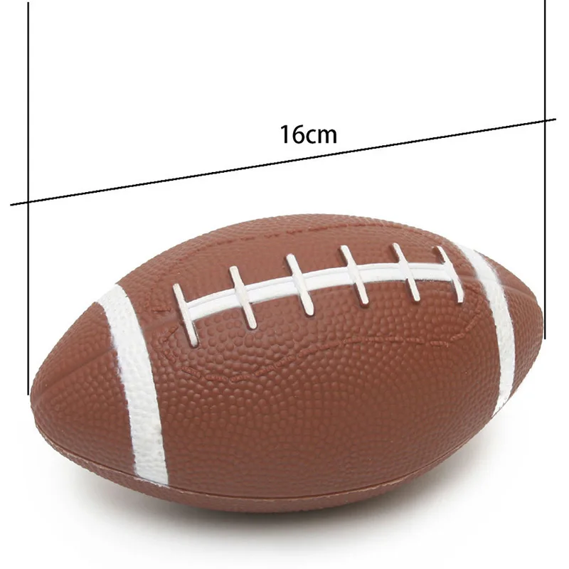 Rugby 1pcs 1 шт./лот детские игрушки на открытом воздухе Мини Баскетбол футбол регби Спорт надувные мячи Безопасные Детские Семейные дворовые игры - Цвет: Rugby 1pcs