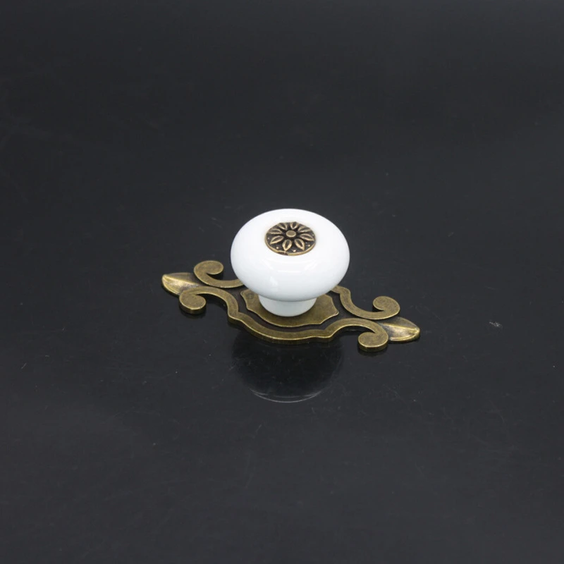 Мебельная ручка в европейском стиле из цинкового сплава для шкафа двери ящика