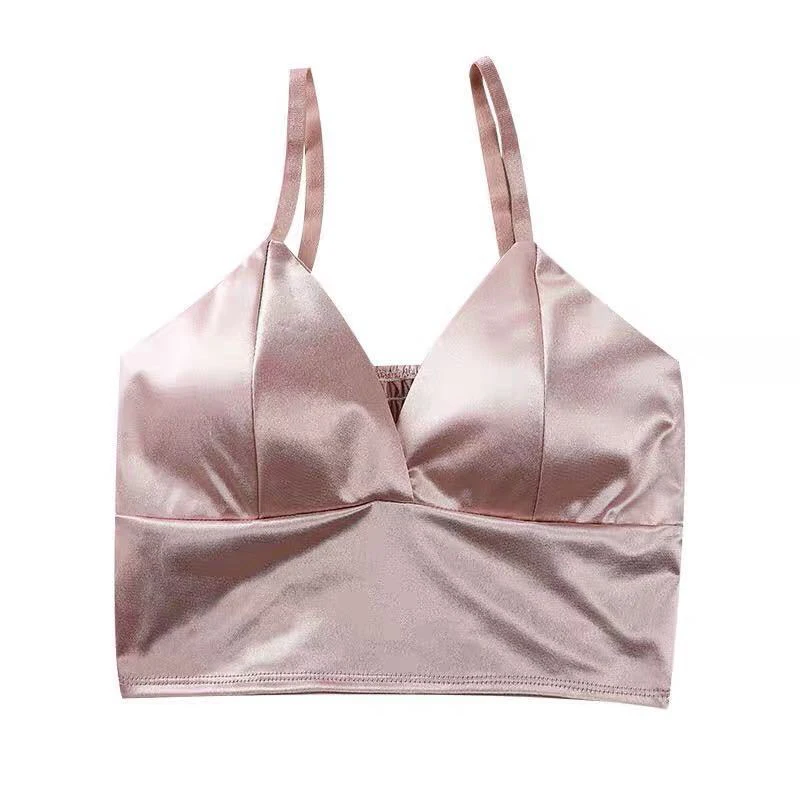 Топ женский бесшовный из вискозы с чашками пуш-ап | Женская одежда