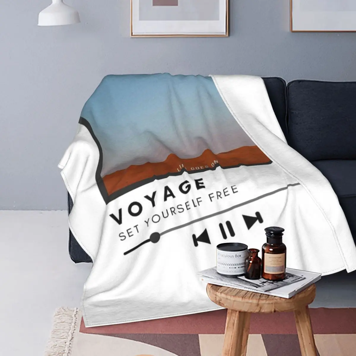 

Life Go On-Manta de muselina для детей, кукро colcha para cama, sofa y cama