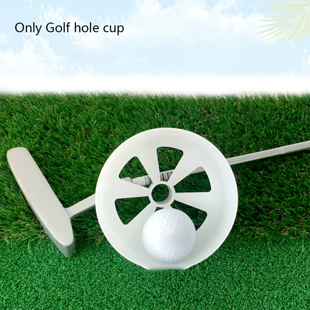 

Putting Green Draining Training Aids In Ground Support Flag Game Protection Golf Hole Cup Outdoor Sports Practice Garden Yard