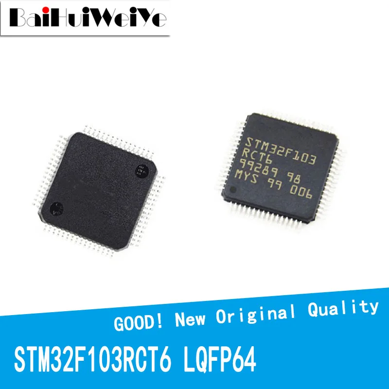 

STM32F103RCT6 STM32F103 STM32 LQFP64 LQFP-64 Singlechip SMD новый оригинальный хорошего качества