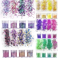 mix uv epoxy resin mold glitter filling diy nail art sequins jewelry making craft colorful glitter resin filler jewelry finding