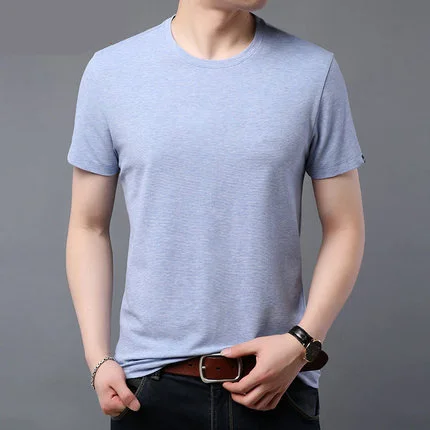 

Men's cotton fashion casual short-sleeved T-shirt 1665