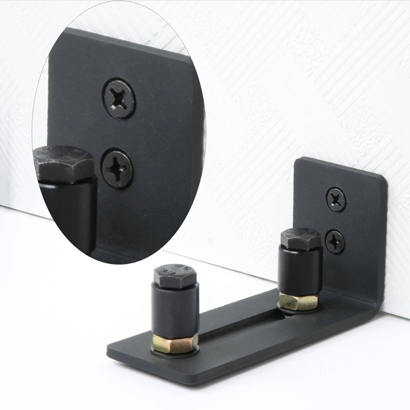 Направляющая напольная для раздвижных дверей сарая 2 шт. система настенного