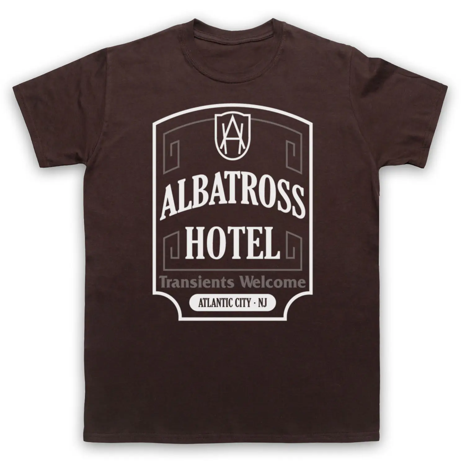 Albatross отель неофициального Boardwalk Империя Гангстерская футболка взрослые
