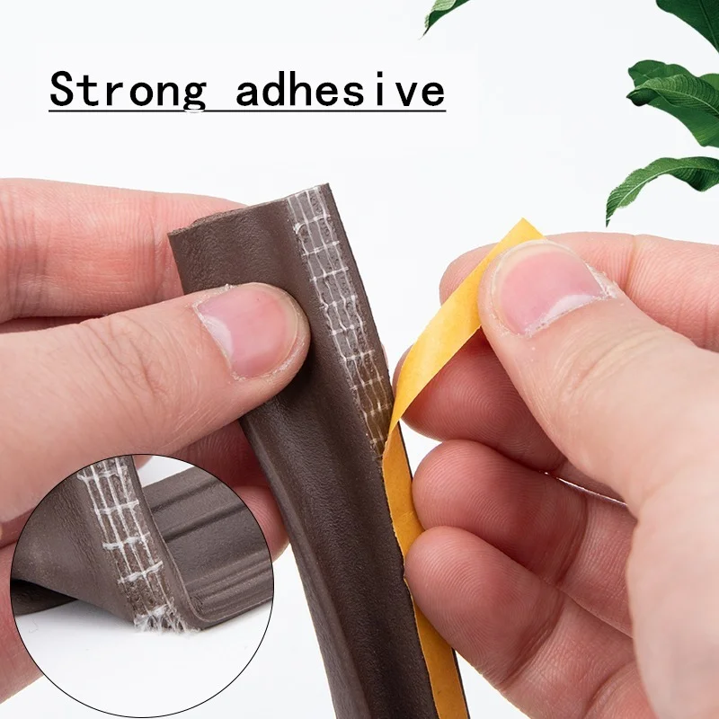 Прочная самоклеящаяся Звукоизоляционная лента для дверей 4 м|Уплотнительные