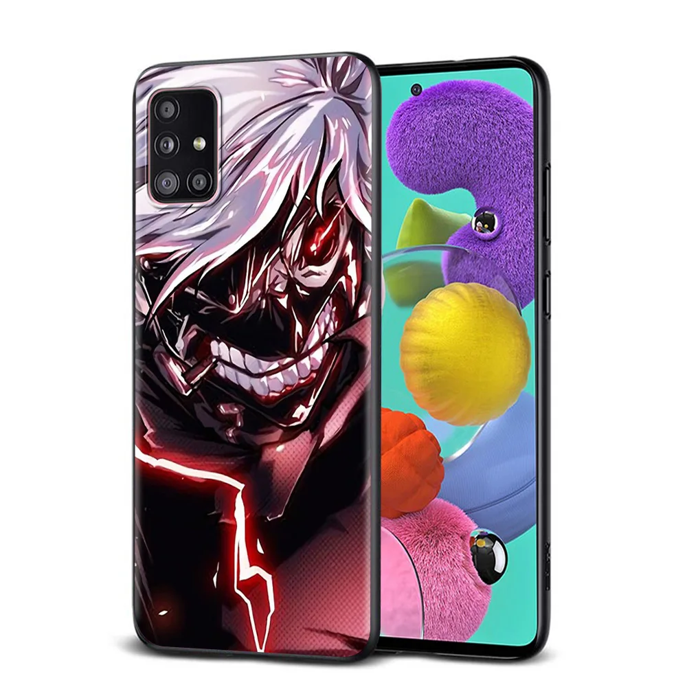 

Phone Shell For Samsung A51 A71 A52 A91 A72 A02s A02 Anime Tokyo Ghoul Case for Galaxy A42 A41 A32 A31 A21s A21 A12 A11 Fundas