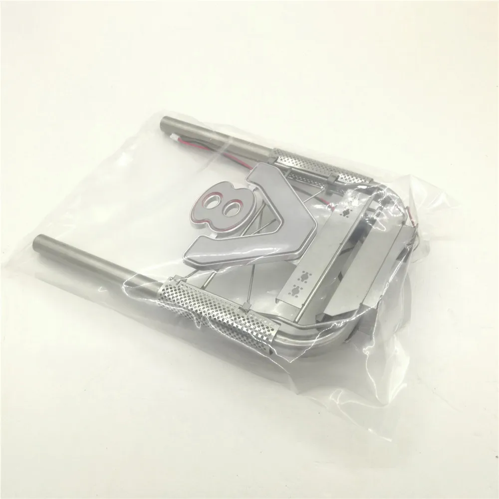 LED V8 LOGO Exhaust Chimney set for 1/14 TAMIYA Scania R620 R470 RC Tractor Parts | Игрушки и хобби