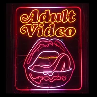 neon sign for adult lamp video neon lights for rooms resterant light handcrafted real glass neon hotel shop impact attract light