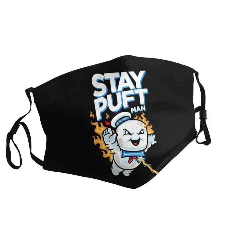 Ghostbusters Stay-Puft Marshmallow Man Регулируемая Маска для лица унисекс комикс маска фильма