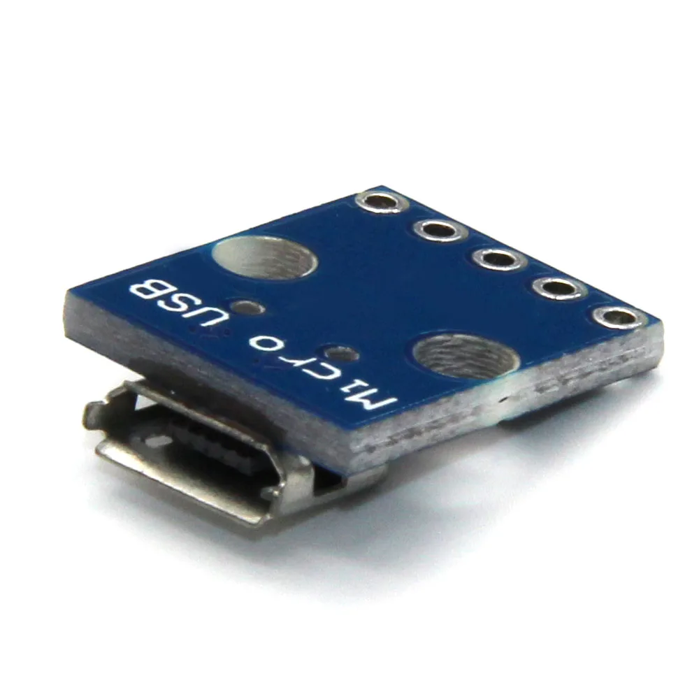 

10pcs Printed Board Micro USB Power Switch Interface Bread Board 5V Power Supply Module Development Board