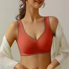 Женский бюстгальтер из тайского латекса, бесшовный бюстгальтер с эффектом пуш-ап