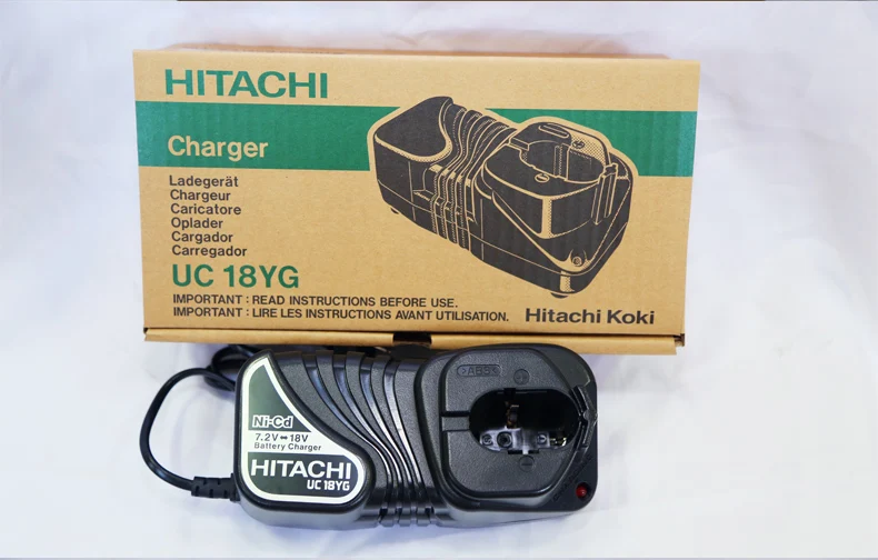 220-240V Зарядное устройство UC18YG для экскаватора HITACHI 7,2 V 12V 14,4 V 18V BCC715 BCC915 EB9B BCC1215 EB1220BL BCC1415 EB14B EB1820 EB1820L Зарядное устройство