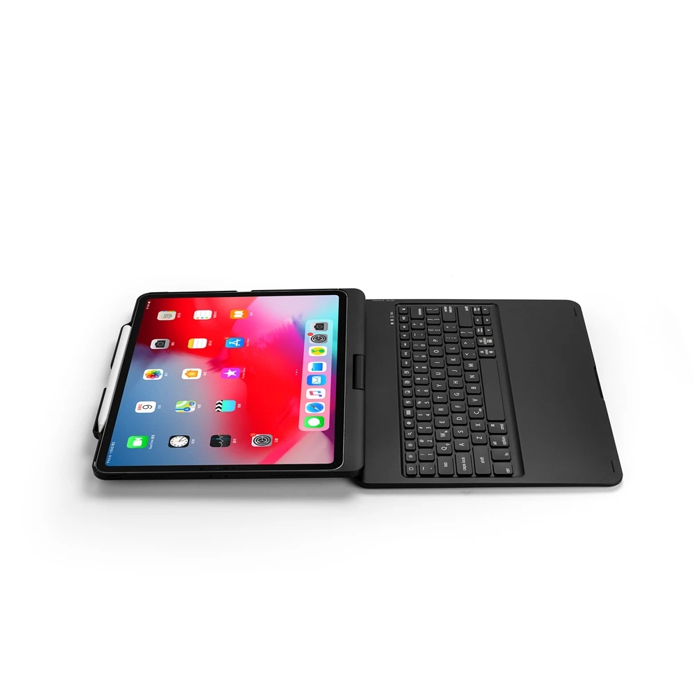 Для iPad Pro 11 дюймов 2020 чехол для планшета Bluetooth клавиатура с карандашом 360 ° поворот