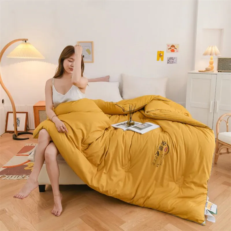 Теплое Толстое Зимнее Одеяло для детей Хлопковое одеяло из соевого волокна на