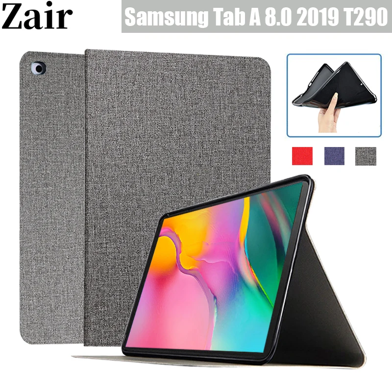 

Мягкий кожаный чехол-книжка для Samsung Galaxy Tab 8 2019 дюйма
