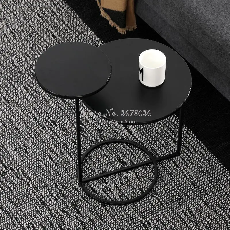 Современный журнальный столик в скандинавском стиле модный двухслойный