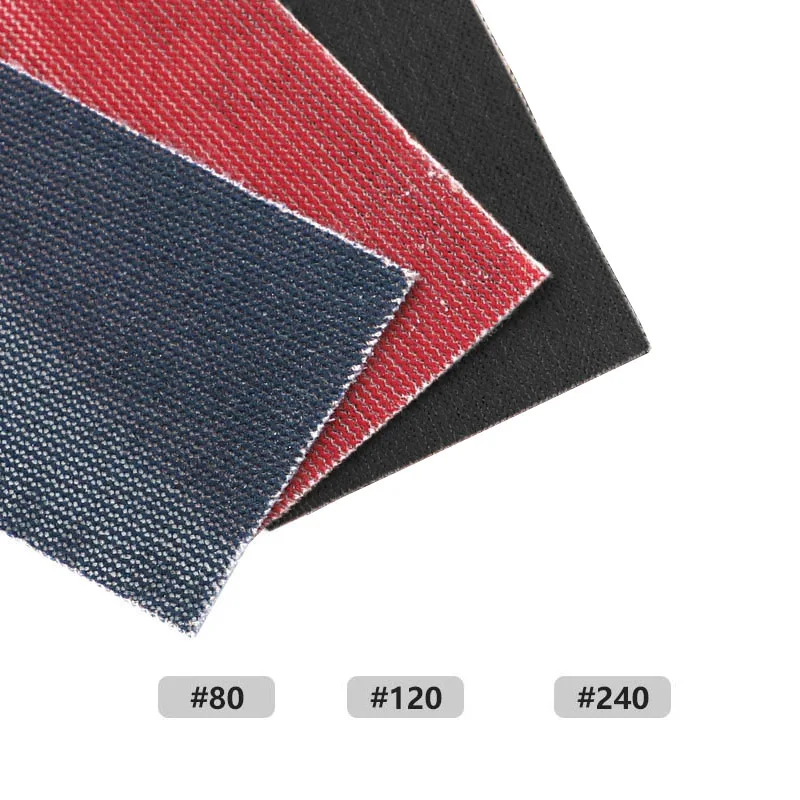 

5Inch Sandpaper Block Plastic Dust Removal Sandpaper Holder 80-240 Grit Hook and Loop Sanding Pad for Polishing